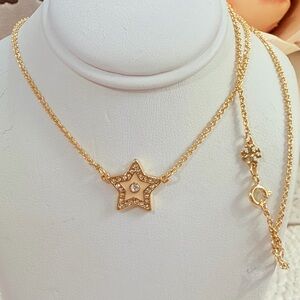Tory Burch Gold Star Pendant Necklace